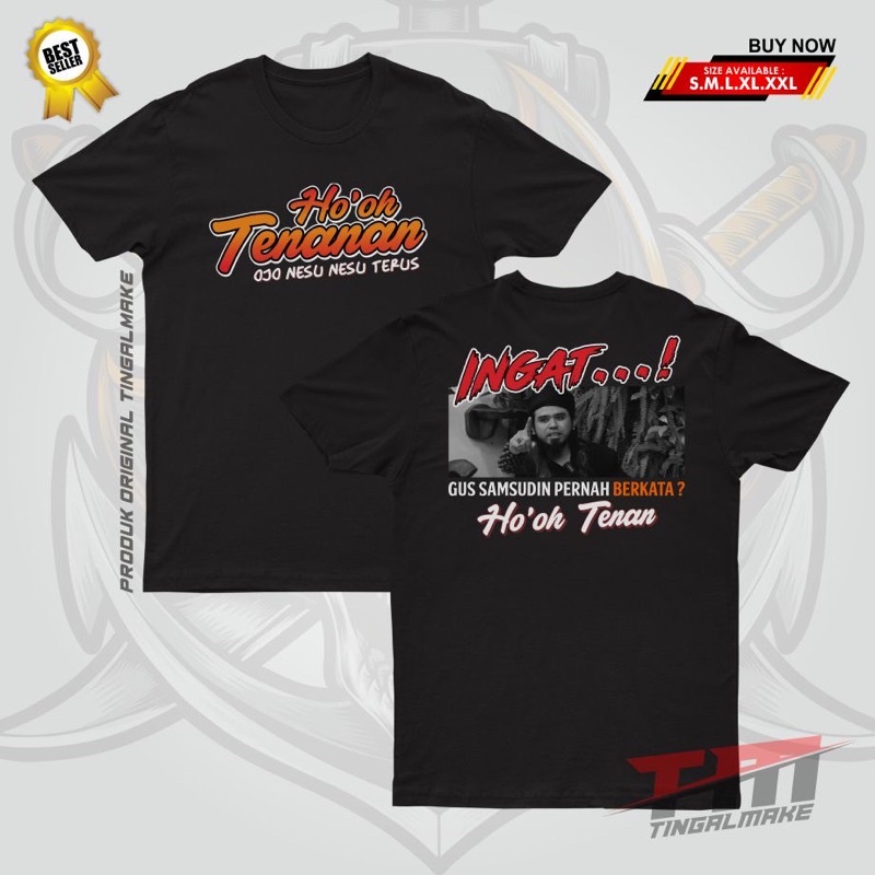 kaos baju samsudin ojo nesu nesu hoo tenan viral