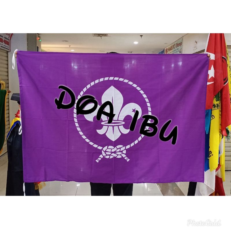 

best seller bendera logo bendera pramuka bendera boyscout ukuran 90cm x 135cm ready stock