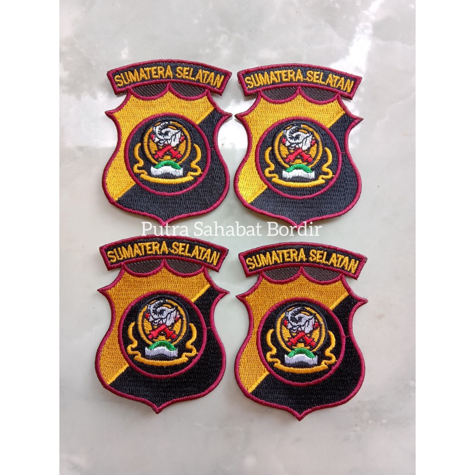 Patch | Logo Bordir Polda Sumatera Selatan