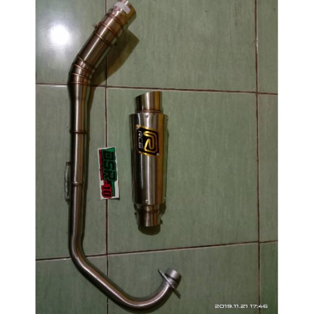 KNALPOT RACING RCB SATRIA ,SONIC,MURAH BERKUALITAS,