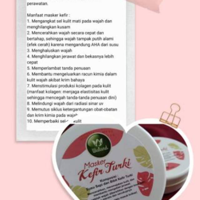 Masker Kefir Wuland