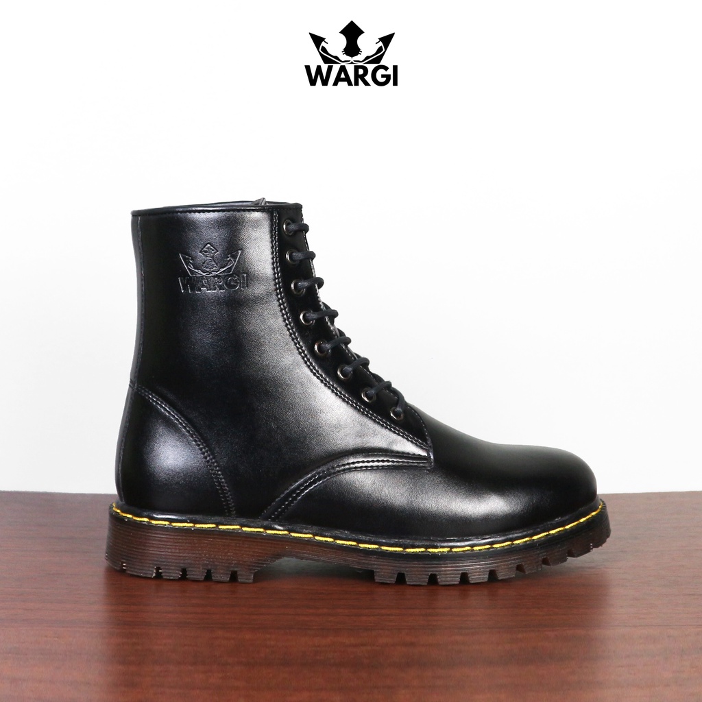 38-43 Wargi JAWARA - Sepatu Boots Docmart Pria