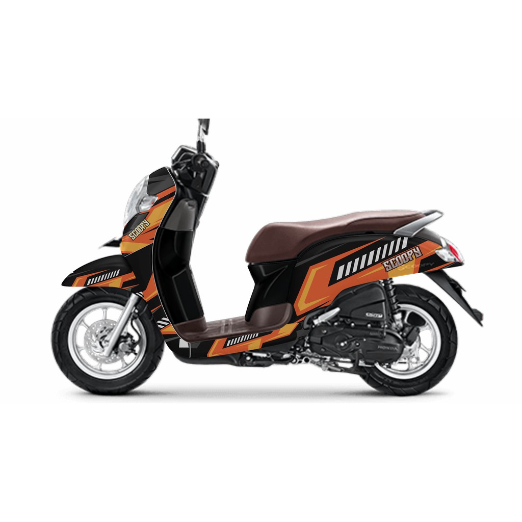 DECAL SCOOPY STYLISH FULL BODY
