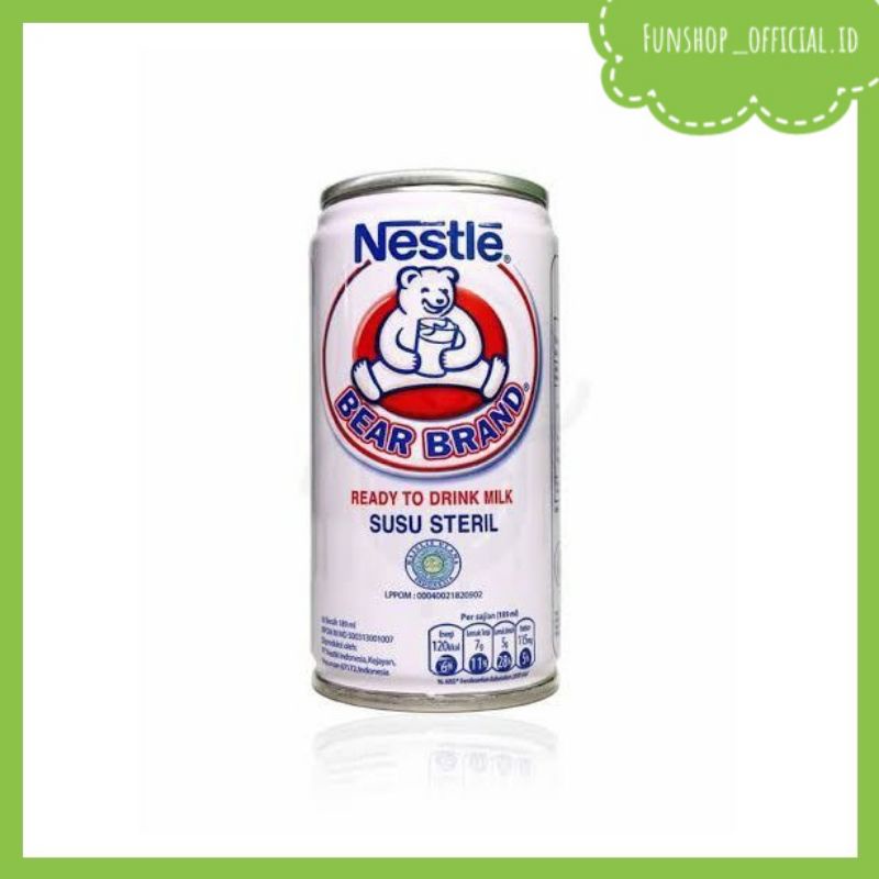 

BEAR BRAND SUSU BERUANG STERIL 189ML