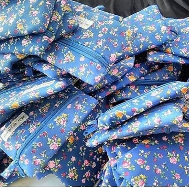 Souvenir Pouch Katun Shabby