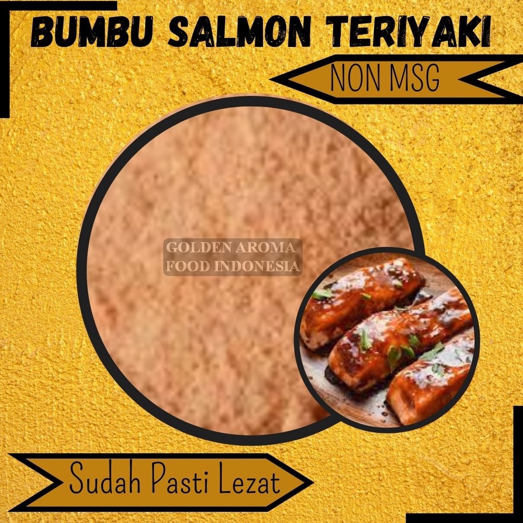 

Bumbu Tabur Rasa Salmon Teriyaki Non MSG 1Kg Bubuk Tabur Salmon Teriyaki food Non MSG 1Kg Powder Aneka Asin Manis Gurih Terbaik Premium Enak Impor Instan Grosir Kentang Goreng Basreng Buah Cimol Kripik Pisang Cilung Jambu Gorengan Taiwan Bukan 500 Gram