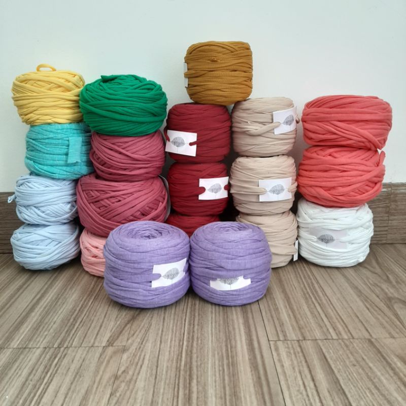 Tshirt Yarn Benang Kaos Rajut