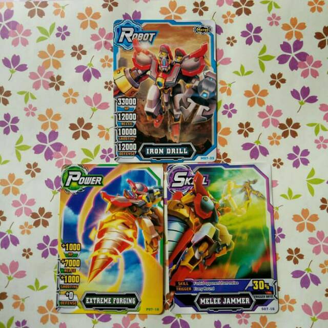 hero of robots normal set iron drill ( merge )