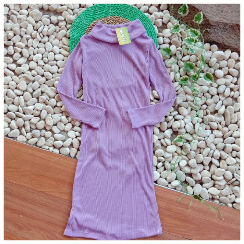 Dress Yoona RIB KNIT PREMIUM Beuzee 1-5 Tahun Dress Anak  Lengan panjang Dress Anak Lucu Terlaris Kekinian