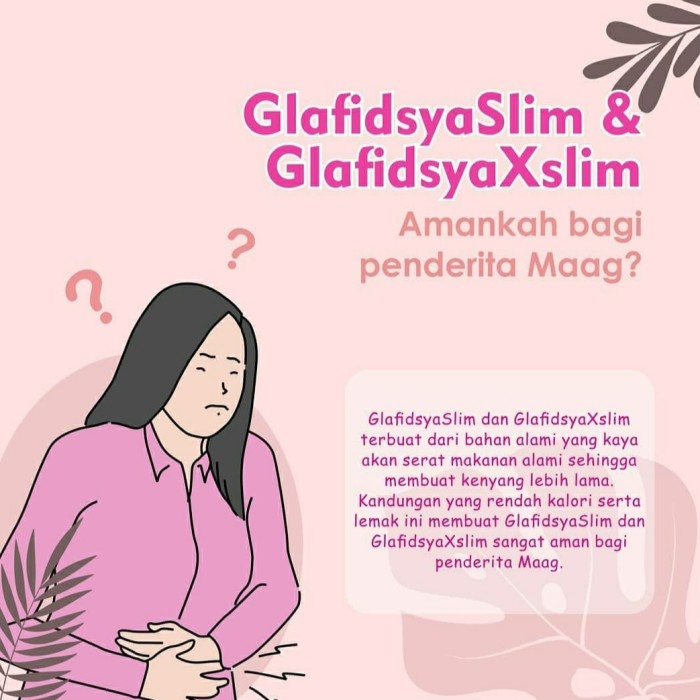 PAKET GLAFIDSYA SLIM & GLAFIDSYA XSLIM