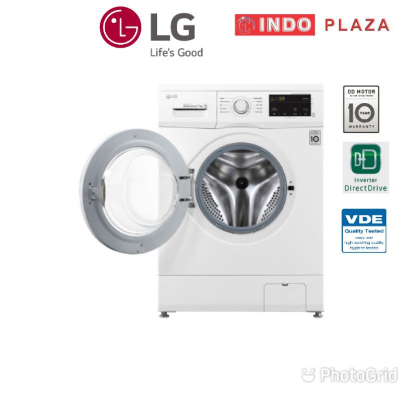 MESIN CUCI FRONT LOADING 8 KG / 8KG LG FM1208N3W