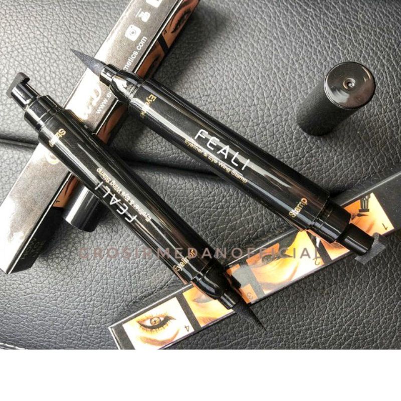 EYELINER STAMP FEALI - HITAM WATERPROOF NATURAL