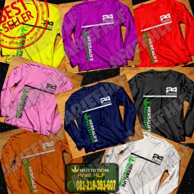 [GRATIS TAMBAH NAMA] BAJU HERBALIFE KAOS HERBALIFE LIST
