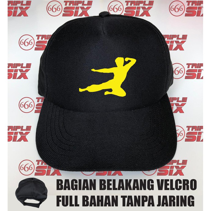 Topi Full Bahan Bruce lee Wing chun