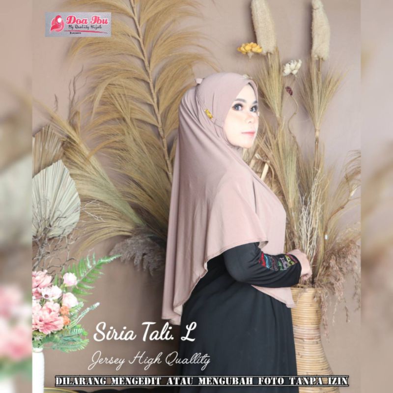 Doa Ibu Hijab Siria Tali L Jersey High Quality,,
