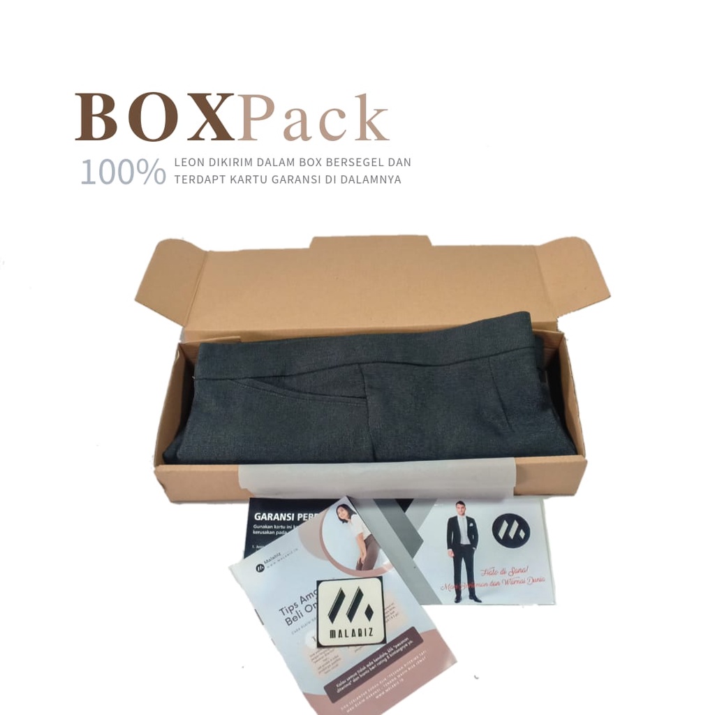 LEON - Celana Formal wanita Semi Cutbray Untuk Wanita Kantoran Celana Kantor Wanita Celana semi Cutbray Celana Bahan Wanita Celana Basic Kerja Celana Standar Celana wanita Slim fit Celana Malabiz wanita Celana Bahan