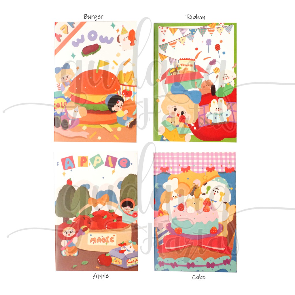

Notebook Mini Happy Party Buku Tulis Catatan Pesta Unik GCC 308314
