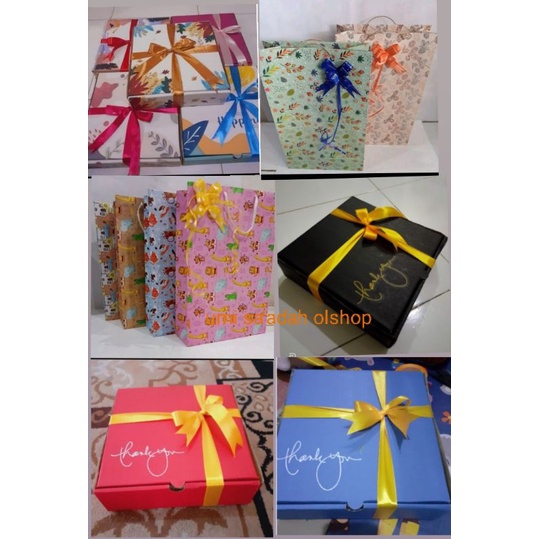 BOX HAMPERS &PAPER BAG BAHAN KERTAS KADO