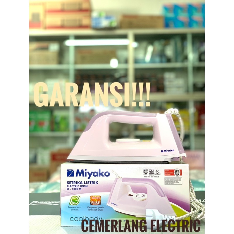 Setrika Miyako El - 1008M