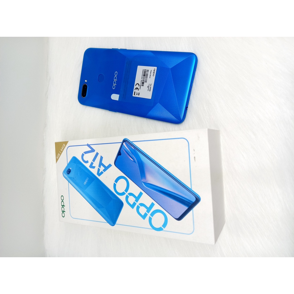 Oppo A12 Ram 4 Rom 64Gb ( SECOND ) mulus bisa cod banjarmasin lengkap seken murah bekas mulus 3 32GB