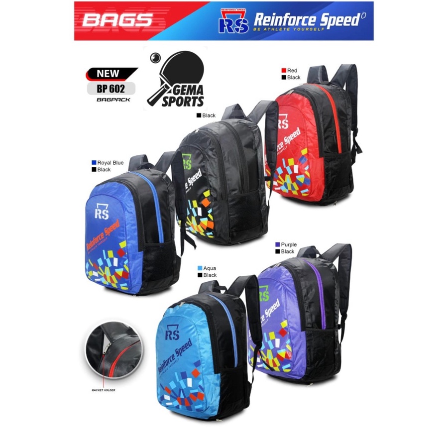 Tas Badminton Ransel RS Reinforce Speed BP 602 Original