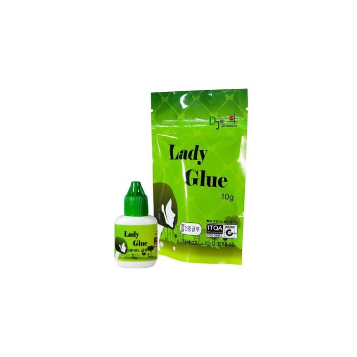 (Hijau) Lady Glue 5ml Lem Eyelash Extension Glue