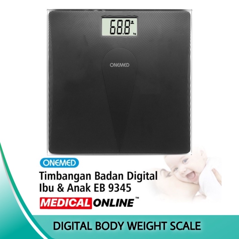 TIMBANGAN BADAN DIGITAL IBU DAN BAYI EB9345 EB 9345 ONEMED MEDICALONLINE MEDICAL ONLINE