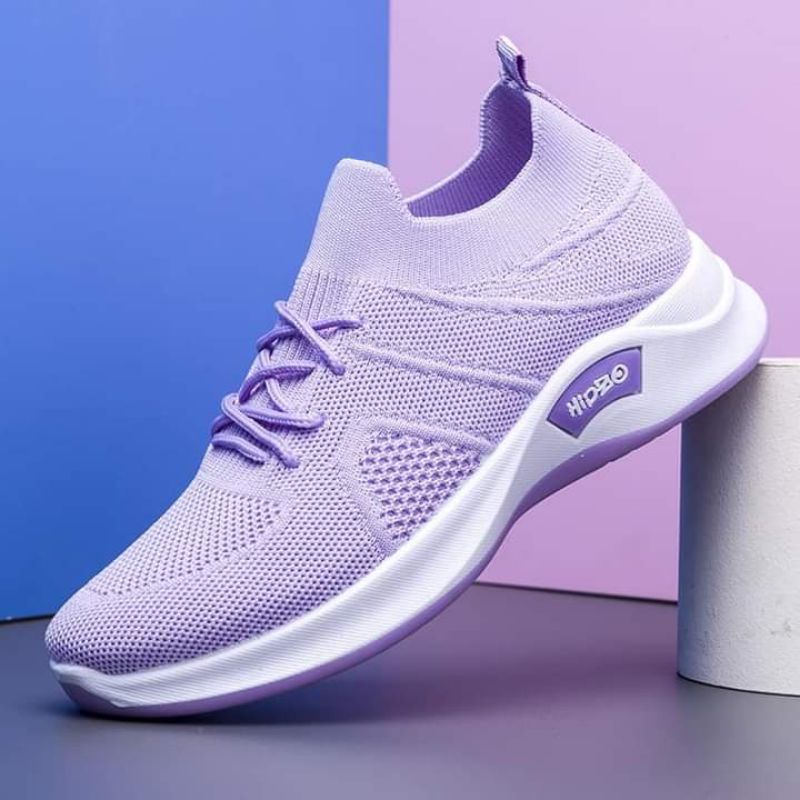 belbe/sepatu rajut cewek/fashion cewek-Purple