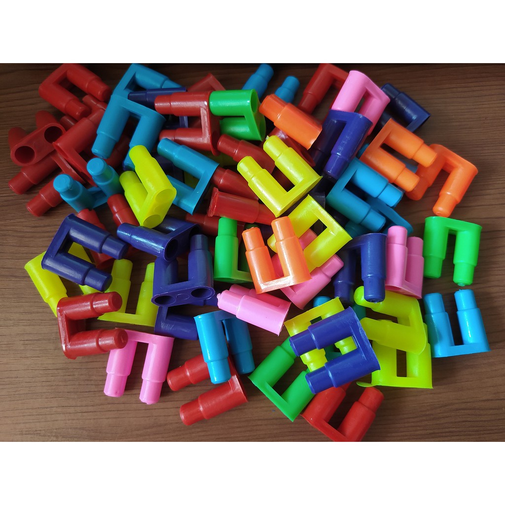 Mainan Edukasi Lego Roket Besar / Lego Jadul - 100 gram