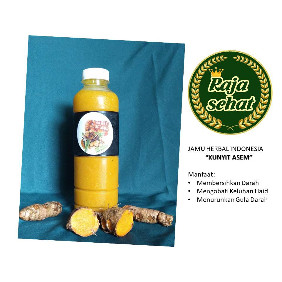 

Jamu KUNYIT ASEM Herbal Indonesia / Penurun Gula Darah / Pereda Nyeri Haid / Pembersih Darah / Diet