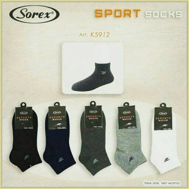 KAOS KAKI SPORT  / KAOS KAKI OLAHRAGA KAOS KAKI NYAMAN Kaos Kaki Cowok Murah Man Socks  Kaos Kaki Pria