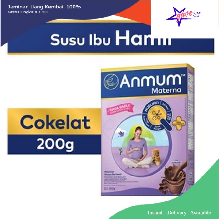 Susu Ibu Hamil Anmum Materna 200gr - Coklat