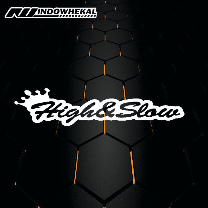 

CUTTING STICKER HIGH&SLOW