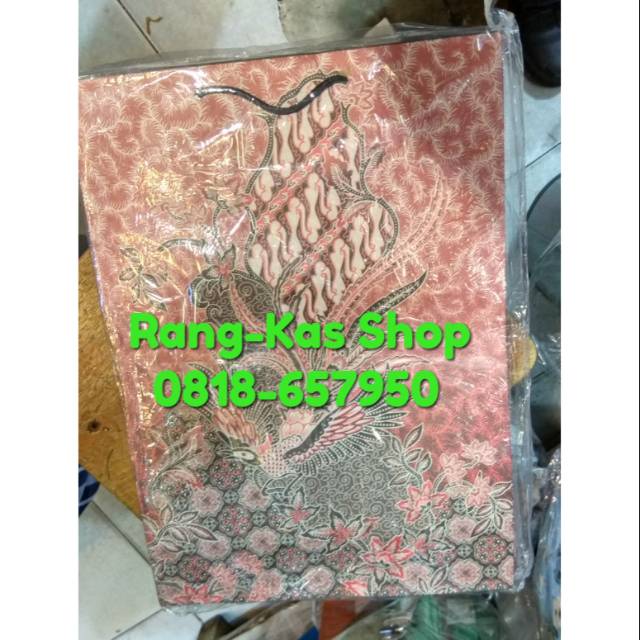 

Paper bag Batik karton doff Maroon Medium