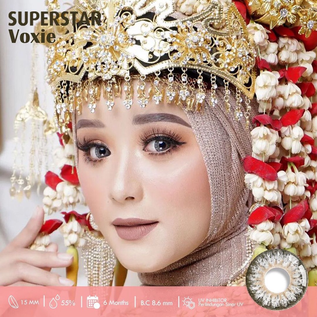 Superstar Voxie softlens warna bulanan