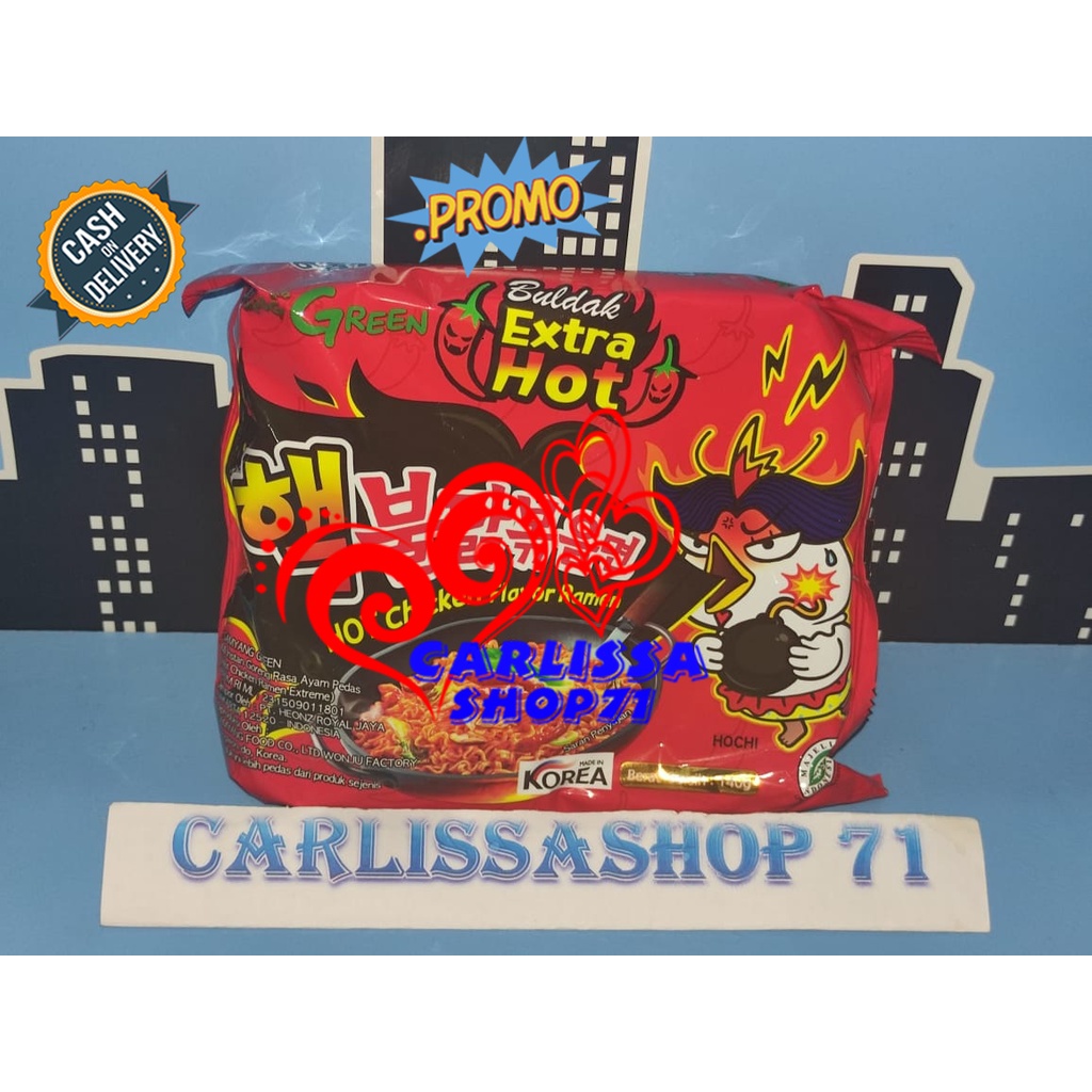 

Samyang Hot Chicken Ramen Extreme 140gr Extra Hot Harga Terjangkau
