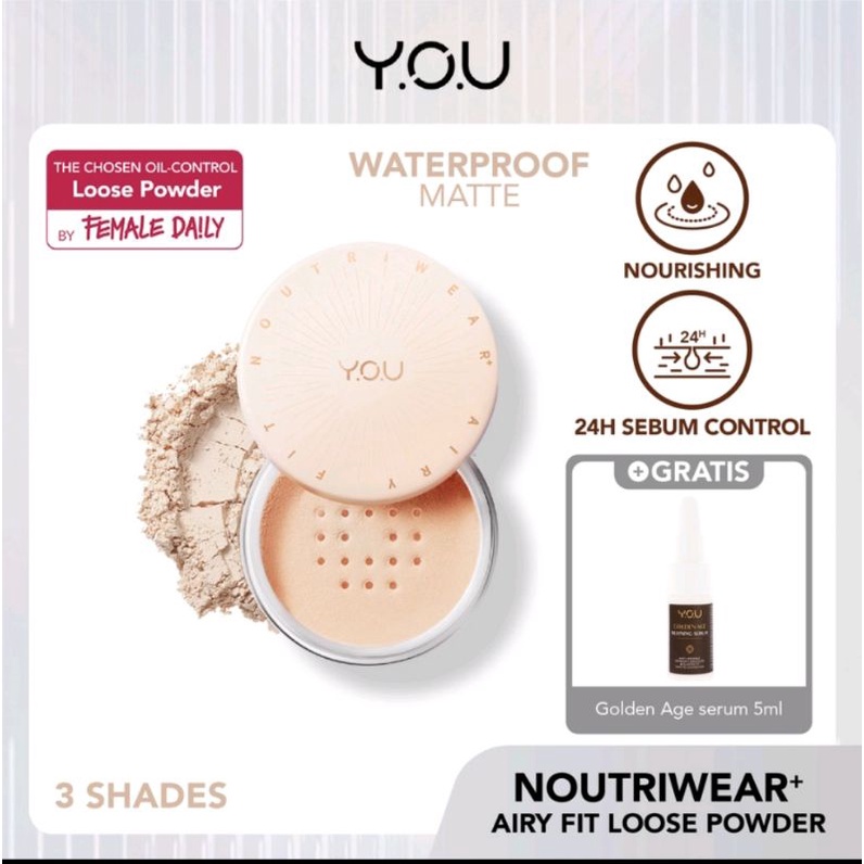 YOU NOUTRIWEAR + AIRY FIT LOOSE POWDER 15G