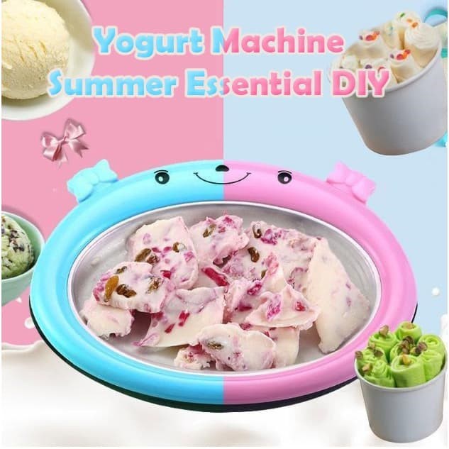 NEW ICE CREAM ROLL MAKER TERBARU CETAKAN ICE CREAM ROLL TANPA LISTRIK