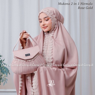 jumuna mukena dewasa 2in1 nirmala silk premium