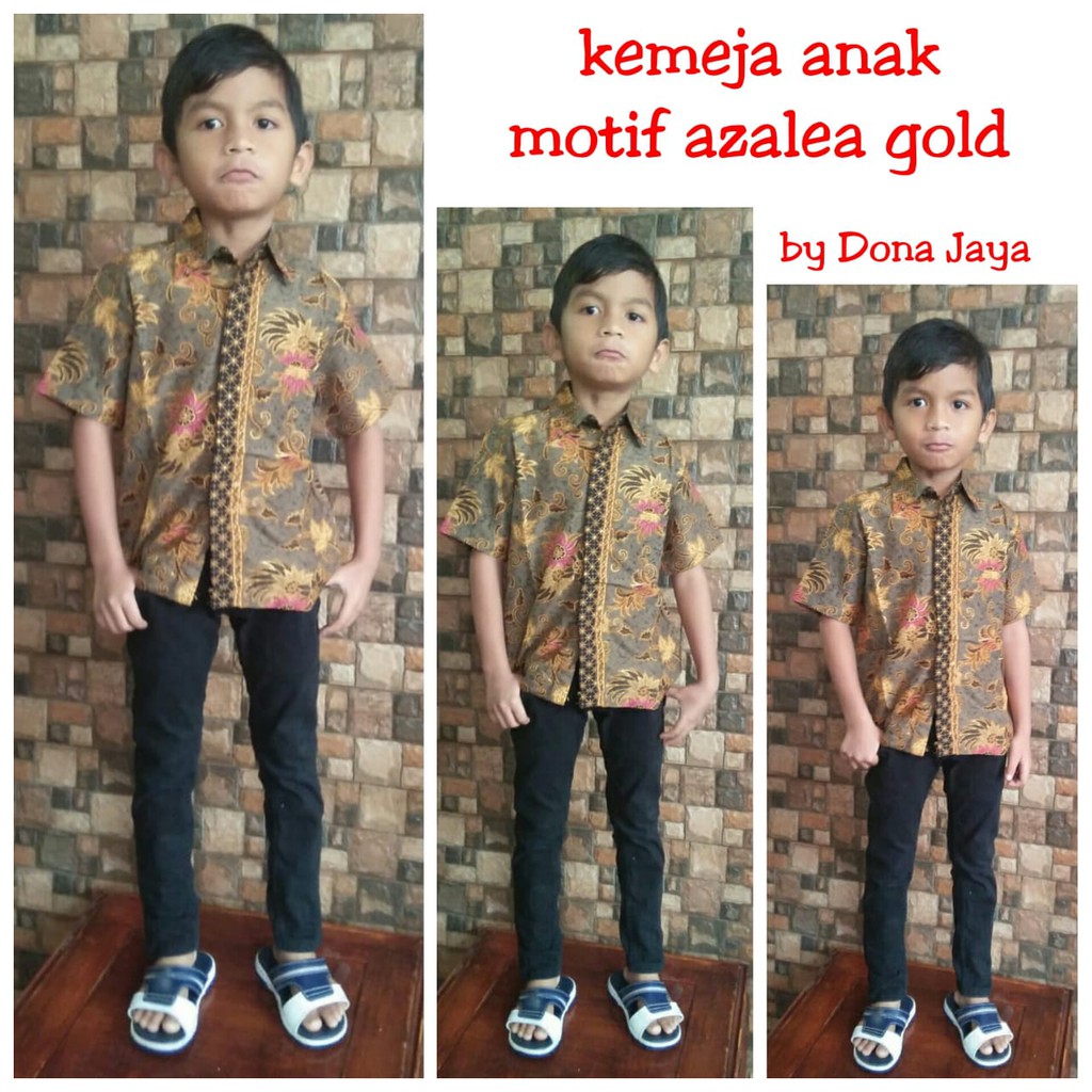 Kemeja Batik Anak Aneka Pilihan Motif