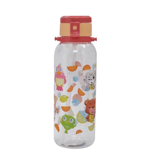 Botol Minum / Tempat Minum Anak Lucu 480ml 2175-1 BPA FREE