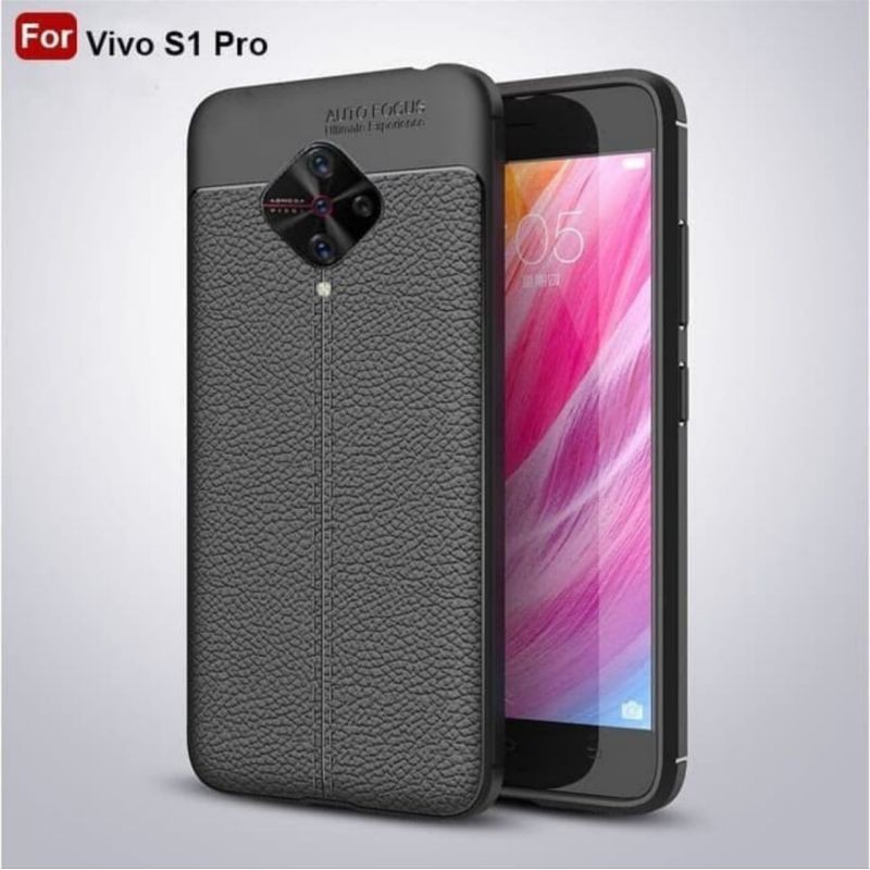 For Vivo S1 Biasa / S1 Pro Softcase Leather Case AutoFocus Ultimate UltraSlim