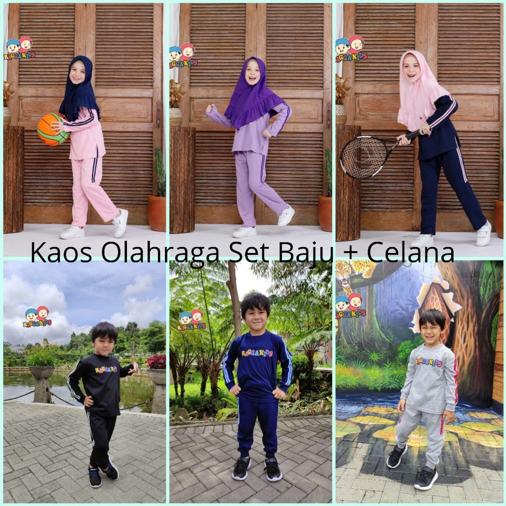 Baju Olahraga RAGGAKIDS OR Setelan