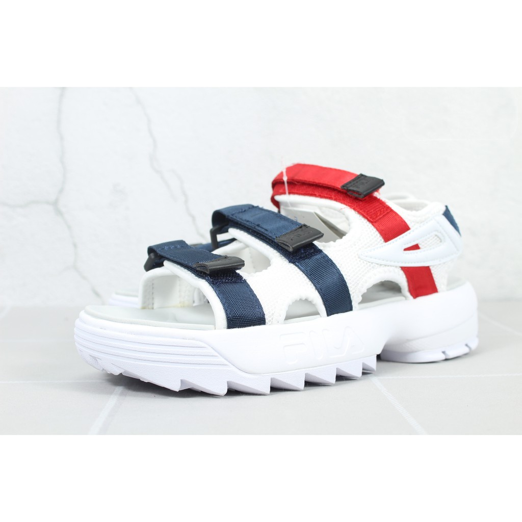 fila sandals mens grey