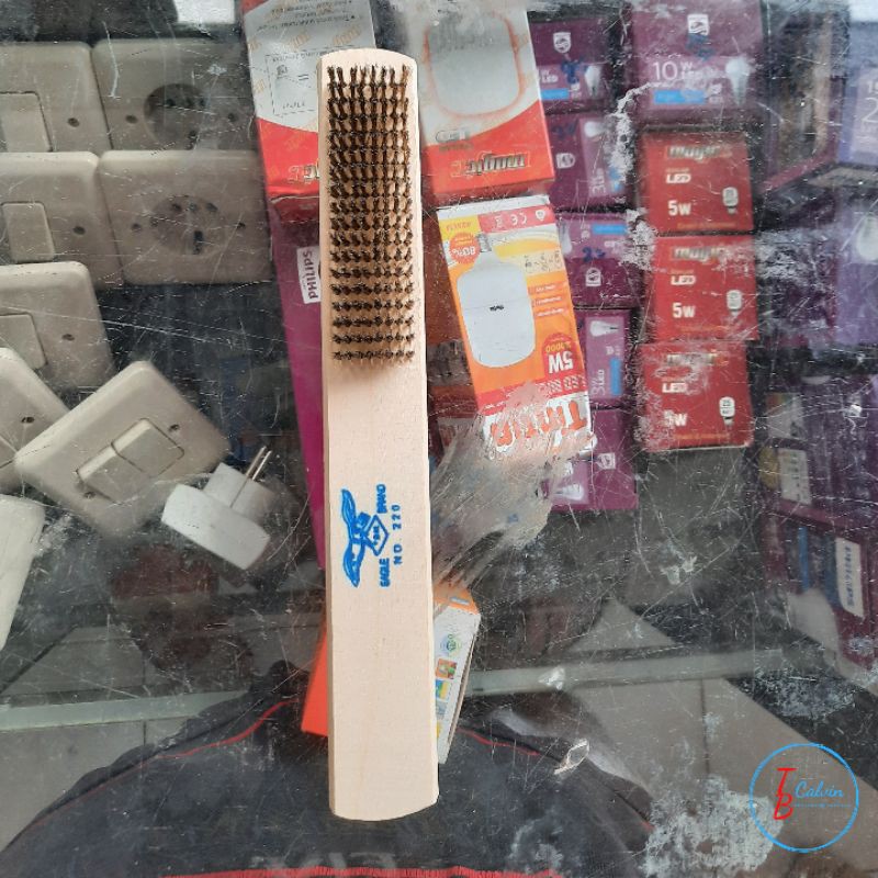 Sikat Kawat Kuningan 8 Baris Eagle / Sikat Baja / Sikat Besi Kuningan