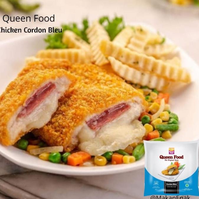 

[COD] Queen Food Chicken Cordon Bleu Frozen [COD]