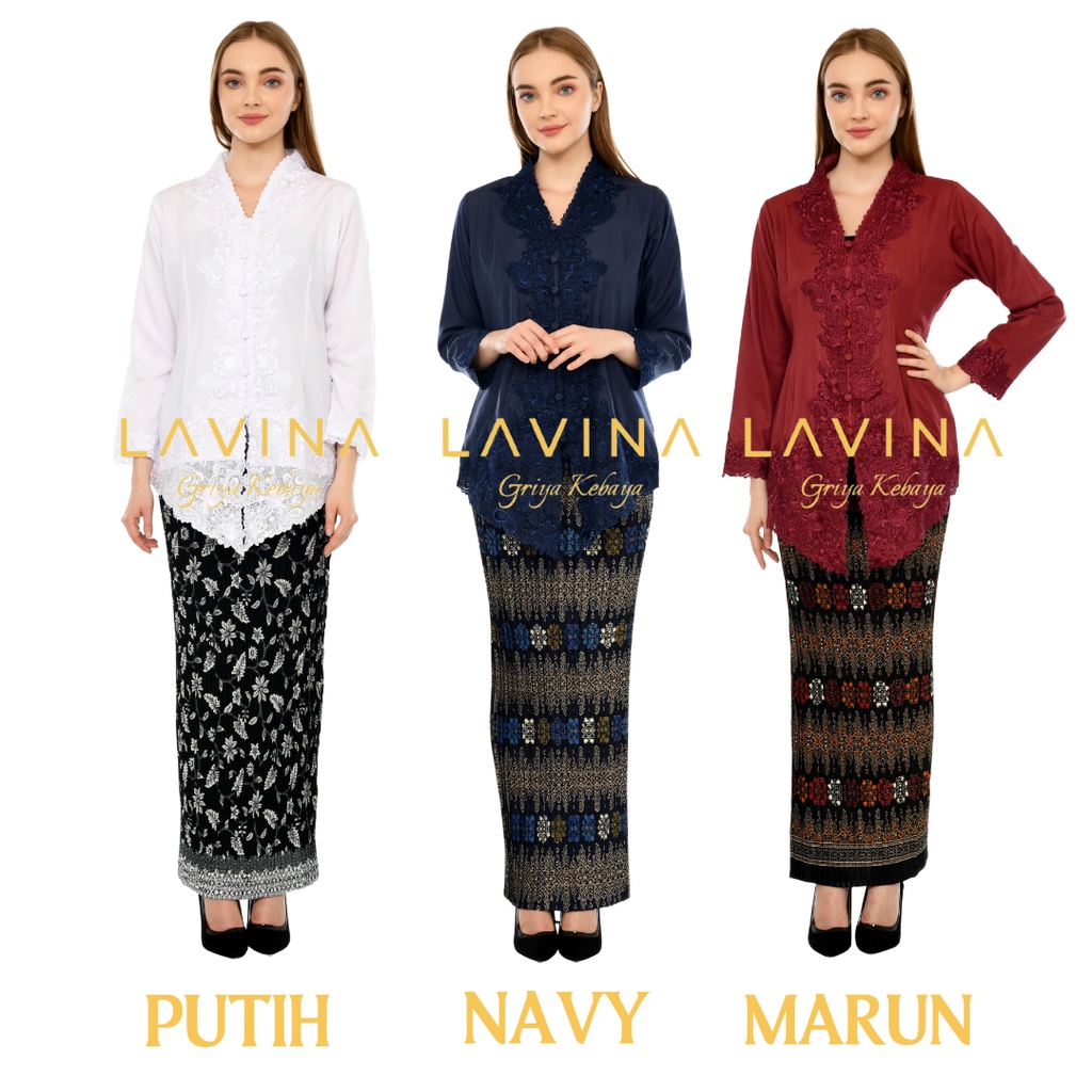 KEBAYA ENCIM MODERN UKURAN KECIL SAMPAI JUMBO BIG SIZE