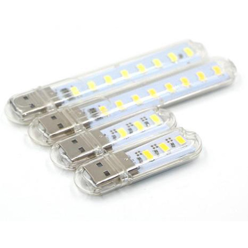 Lampu USB Mini LED Stick 3/8 LED Emergency Lamp Reading Lamp