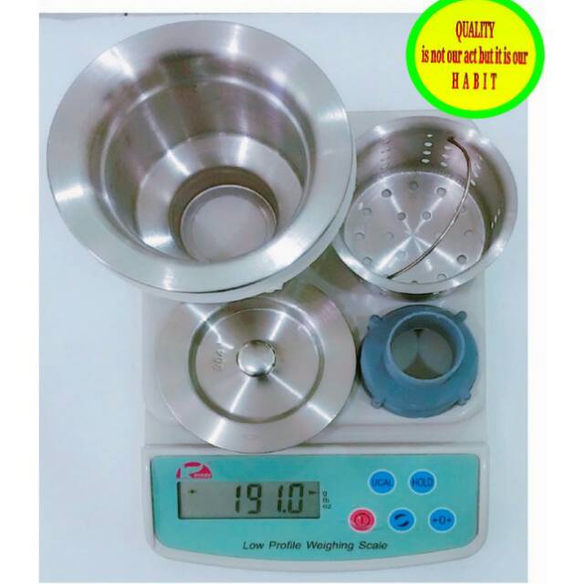 afur kranjang stenlis alat pembuangan air bak cuci piring bcp