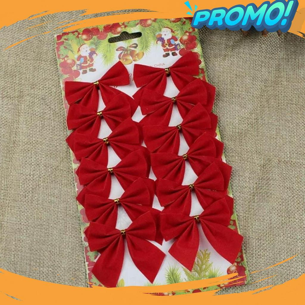 

MURAH MERIAH Aksesoris Pita Natal Hiasan Gantungan Pohon Natal Ornamen Salju Merry Christmass Dekorasi